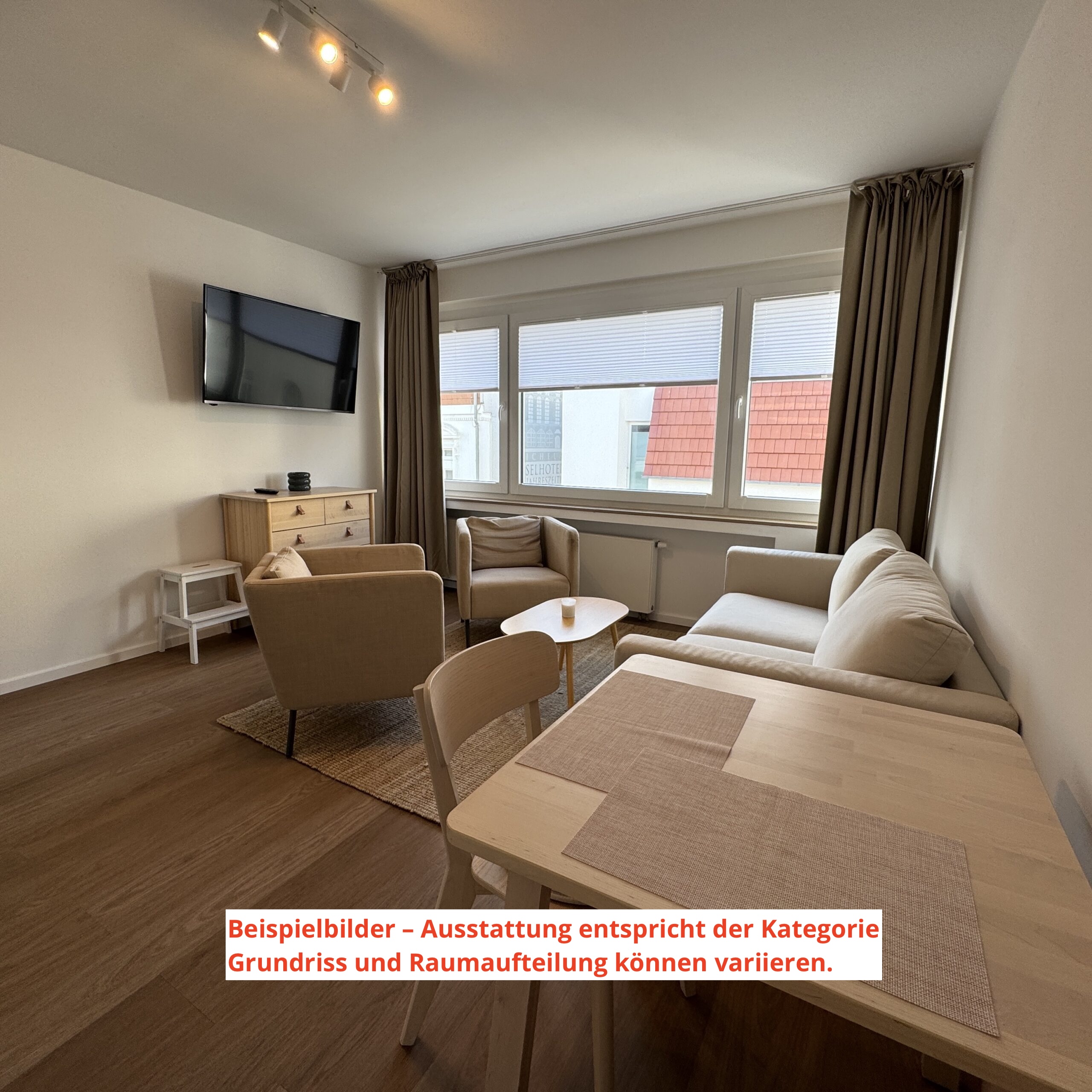 Große-2-Raum Apartment - Hauptbild