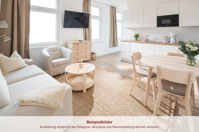 Große-2-Raum Apartment Norderney – Bild 7